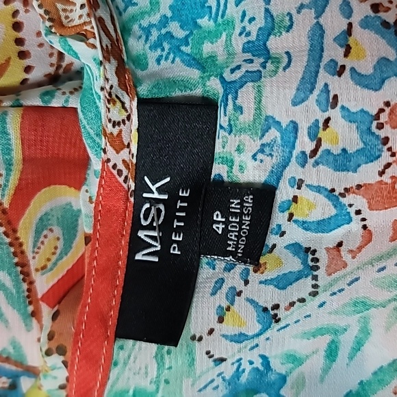 MSK Women's Dress Sz4P - Picture 2 of 3